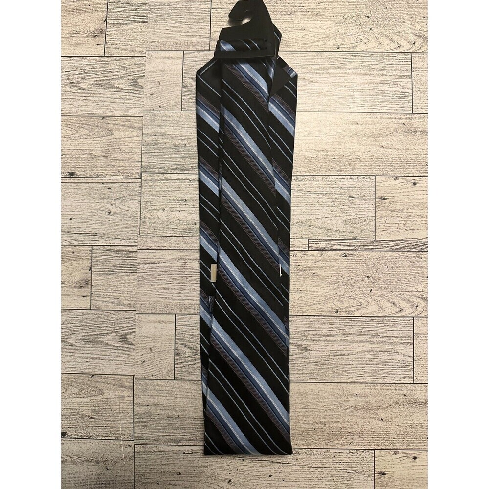 Men's Michael Kors Blue & Black Silk Tie